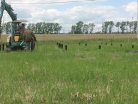 д. Заворово, 25 свай диаметром 108, длиной 2.5 м под брусовой дом, размер фундамента 8х8