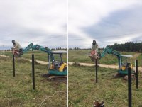 Фундамент под железнодорожный перон (станция Ростокино)