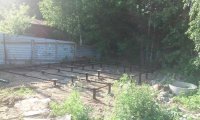 Свайный фундамент с оголовком и обвязкой в г. Чехов