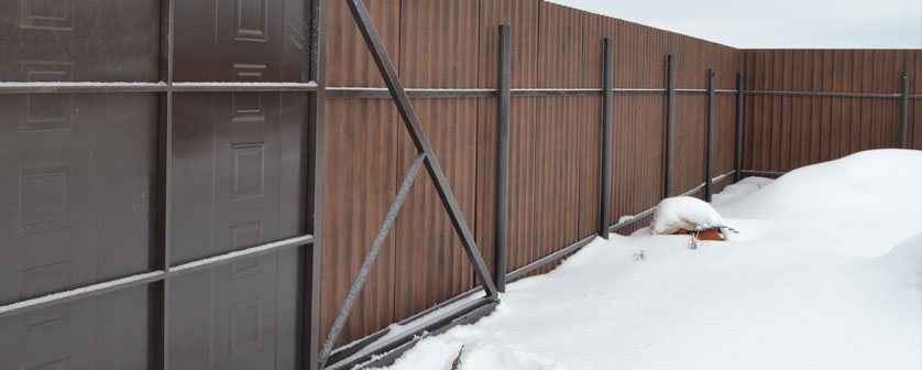Винтовые сваи под забор в Москве Винтовые сваи под забор в Москве